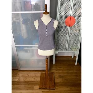 Anthropologie Postmark Enok Henley Tank Top
